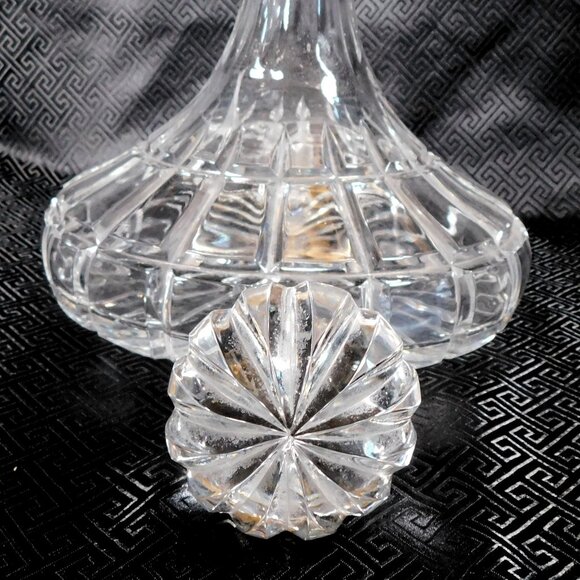 Towle Riviera Cut Crystal Ships Decanter # 25113 - Picture 5 of 5